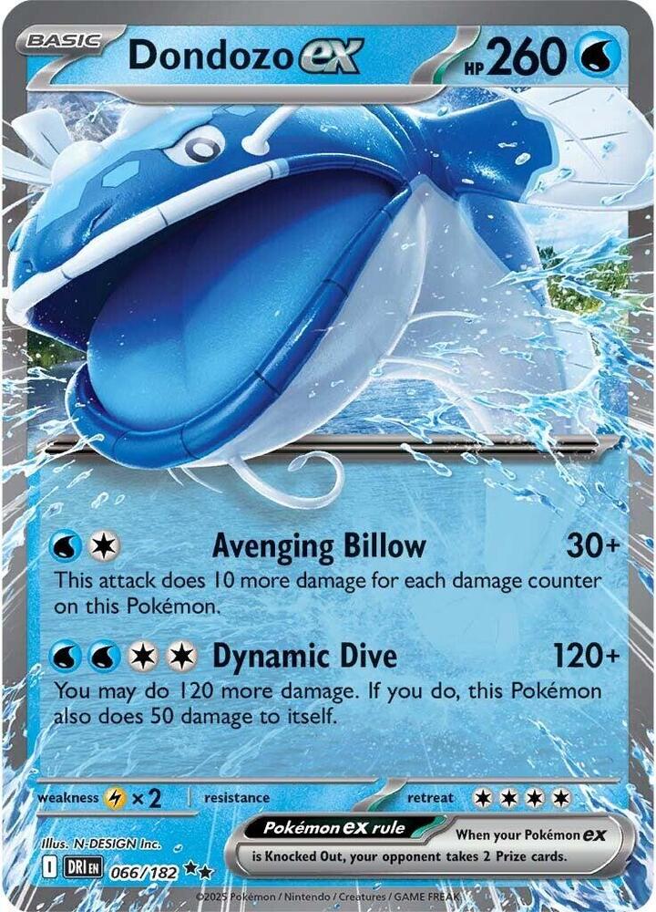 Dondozo ex - 066 (DRI)