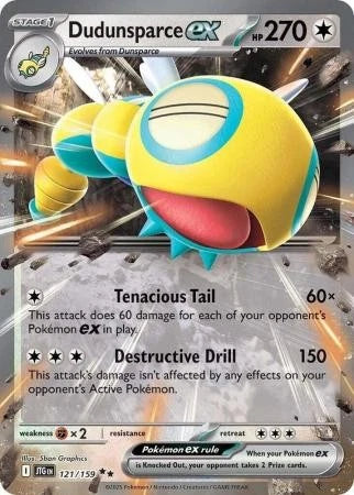 Dudunsparce ex - 121  (JTG)