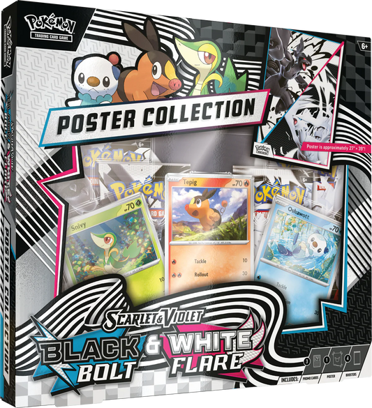 Black Bolt & White Flare Poster Collection