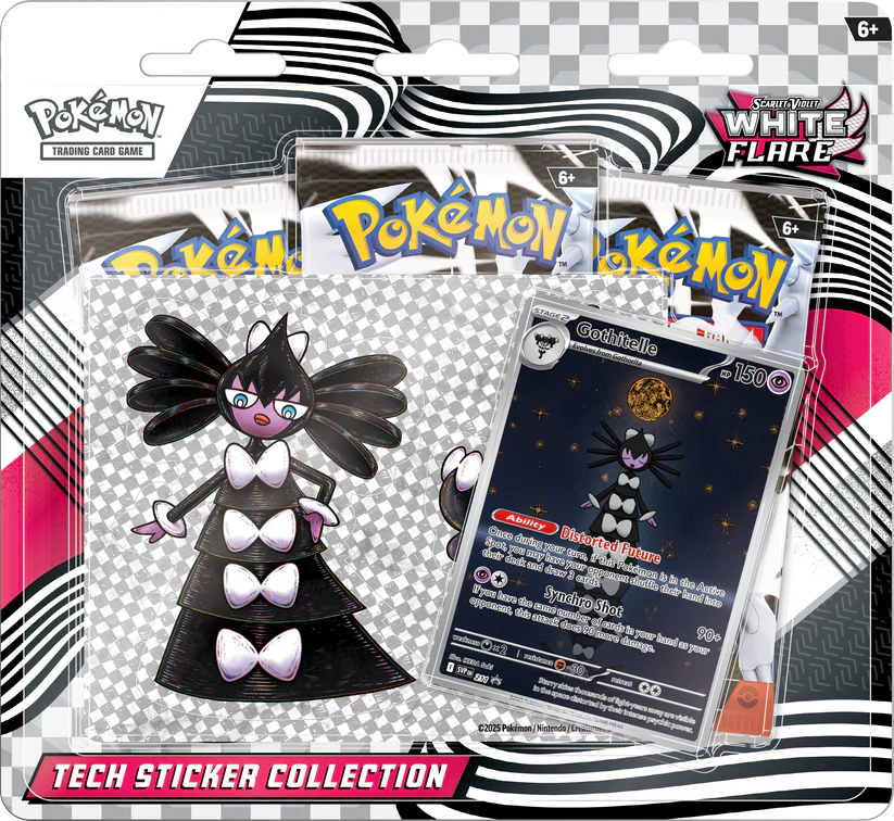White Flare - Tech Sticker Collection
