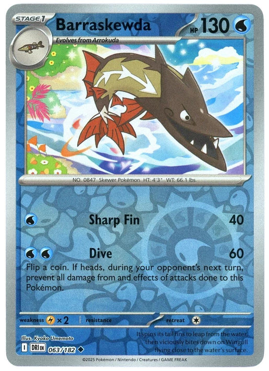 Barraskewda [Non Holo & Reverse Holo] - 63 (DRI)