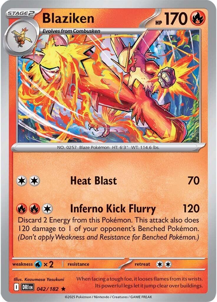 Blaziken [Holo & Reverse Holo] - 42 (DRI)
