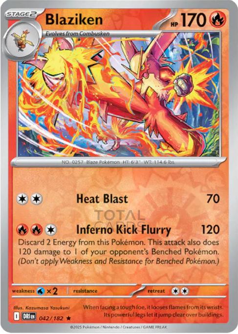 Blaziken [Holo & Reverse Holo] - 42 (DRI)