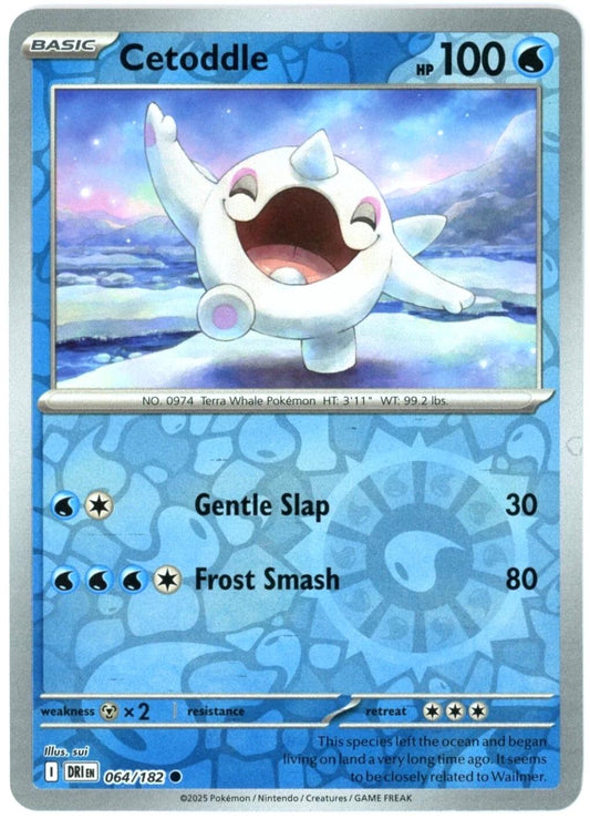 Cetoddle [Non Holo & Reverse Holo] - 64 (DRI)