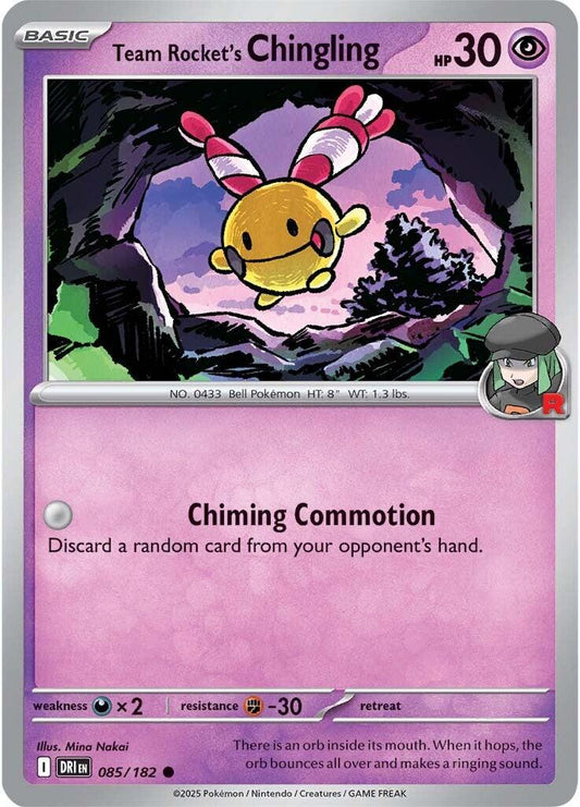 Team Rocket's Chingling [Non Holo & Reverse Holo] - 85 (DRI)