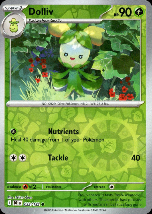 Dolliv [Non Holo & Reverse Holo] - 22 (DRI)