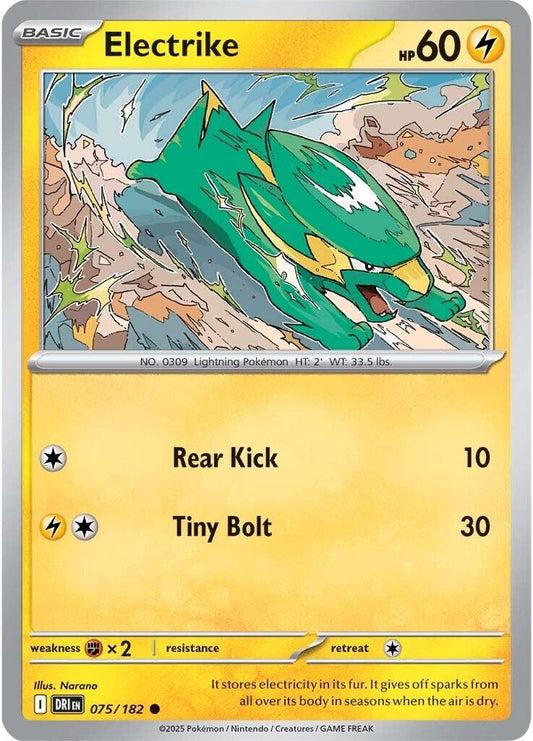 Electrike [Non Holo & Reverse Holo] - 75 (DRI)