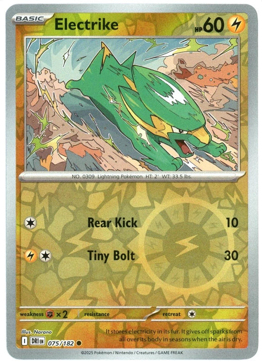 Electrike [Non Holo & Reverse Holo] - 75 (DRI)