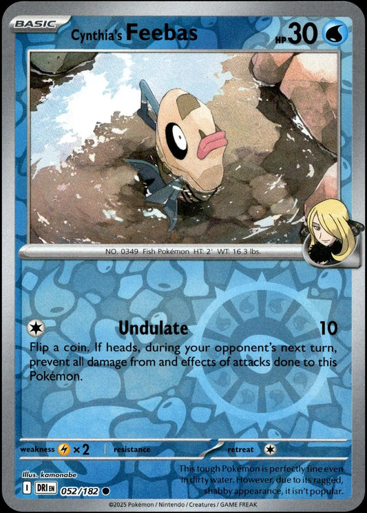 Cynthia's Feebas [Non Holo & Reverse Holo] - 52 (DRI)