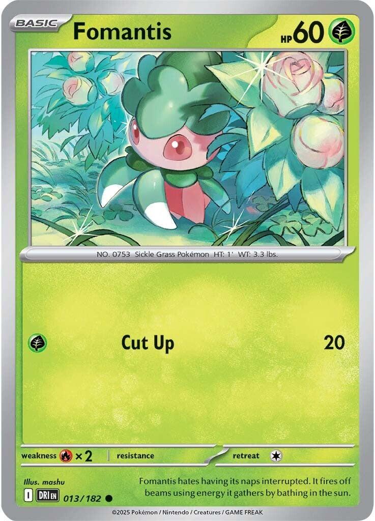Fomantis [Non Holo & Reverse Holo] - 13 (DRI)