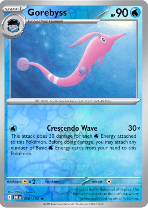 Gorebyss [Holo & Reverse Holo] - 56 (DRI)