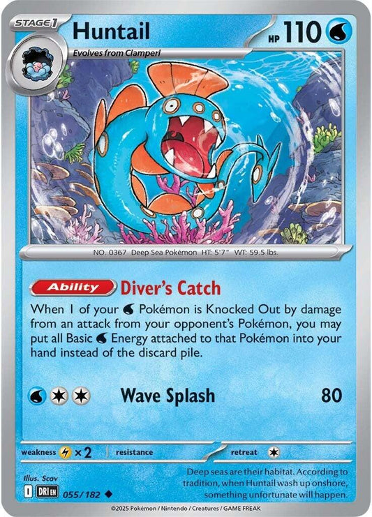 Huntail [Non Holo & Reverse Holo] - 55 (DRI)