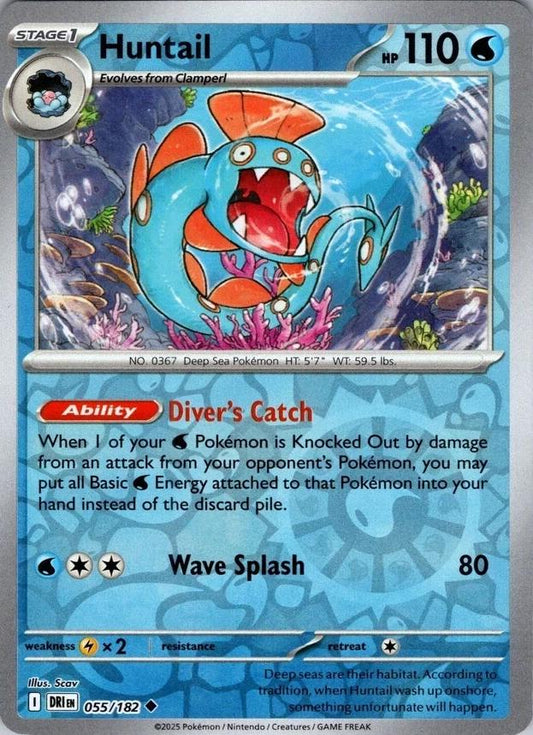 Huntail [Non Holo & Reverse Holo] - 55 (DRI)