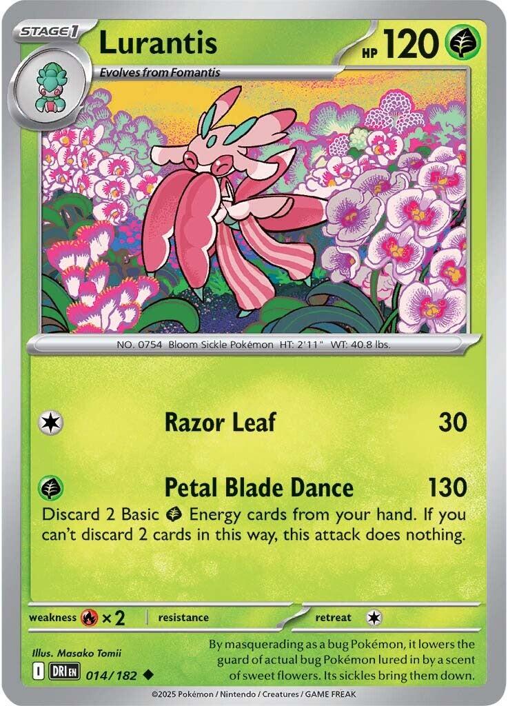 Lurantis [Non Holo & Reverse Holo] - 14 (DRI)