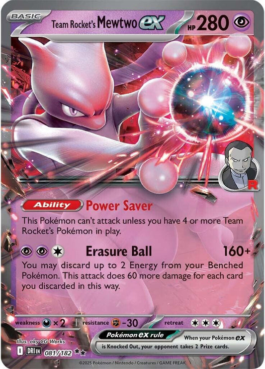 Team Rocket's Mewtwo Ex - 81