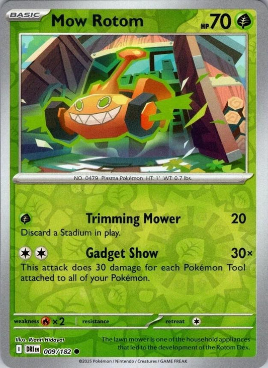 Mow Rotom [Non Holo & Reverse Holo] - 9 (DRI)