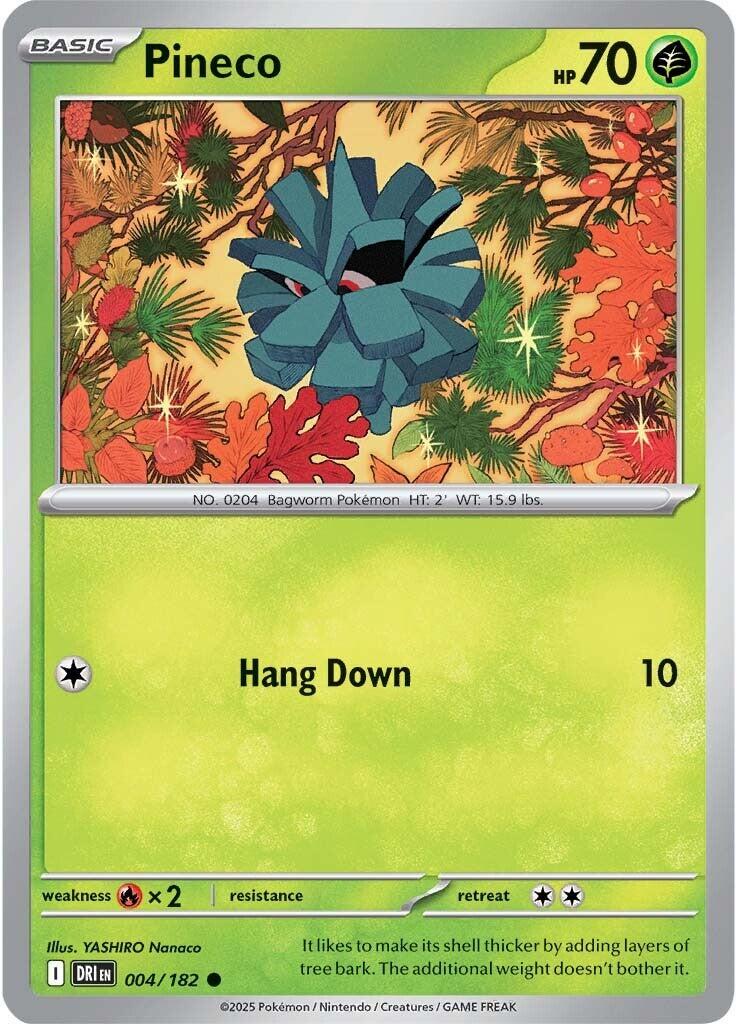 Pineco [Non Holo & Reverse Holo] - 4 (DRI)