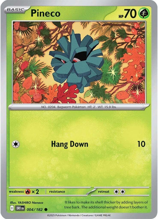 Pineco [Non Holo & Reverse Holo] - 4 (DRI)