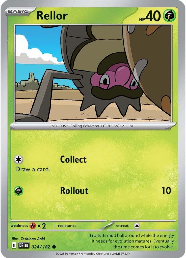 Rellor [Non Holo & Reverse Holo] - 24 (DRI)