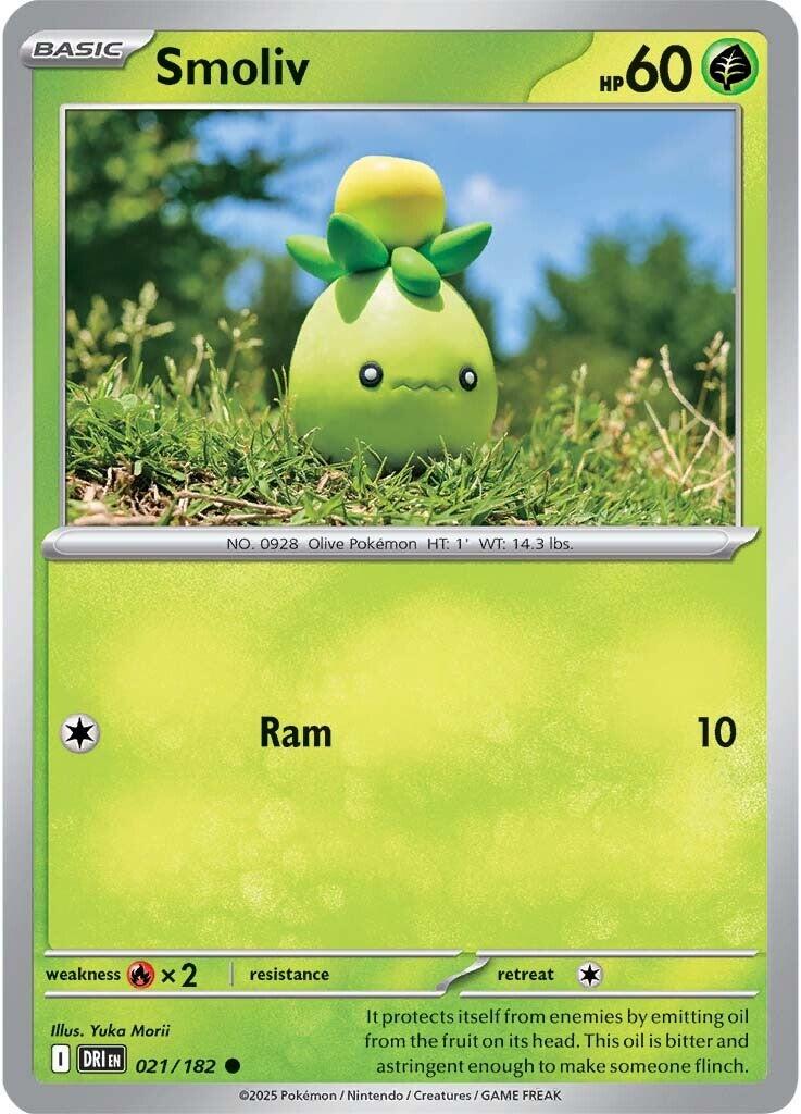 Smoliv [Non Holo & Reverse Holo] - 21 (DRI)