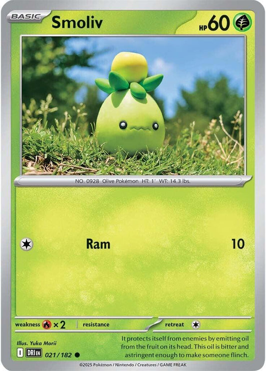 Smoliv [Non Holo & Reverse Holo] - 21 (DRI)