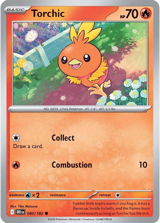 Torchic [Non Holo & Reverse Holo] - 40 (DRI)